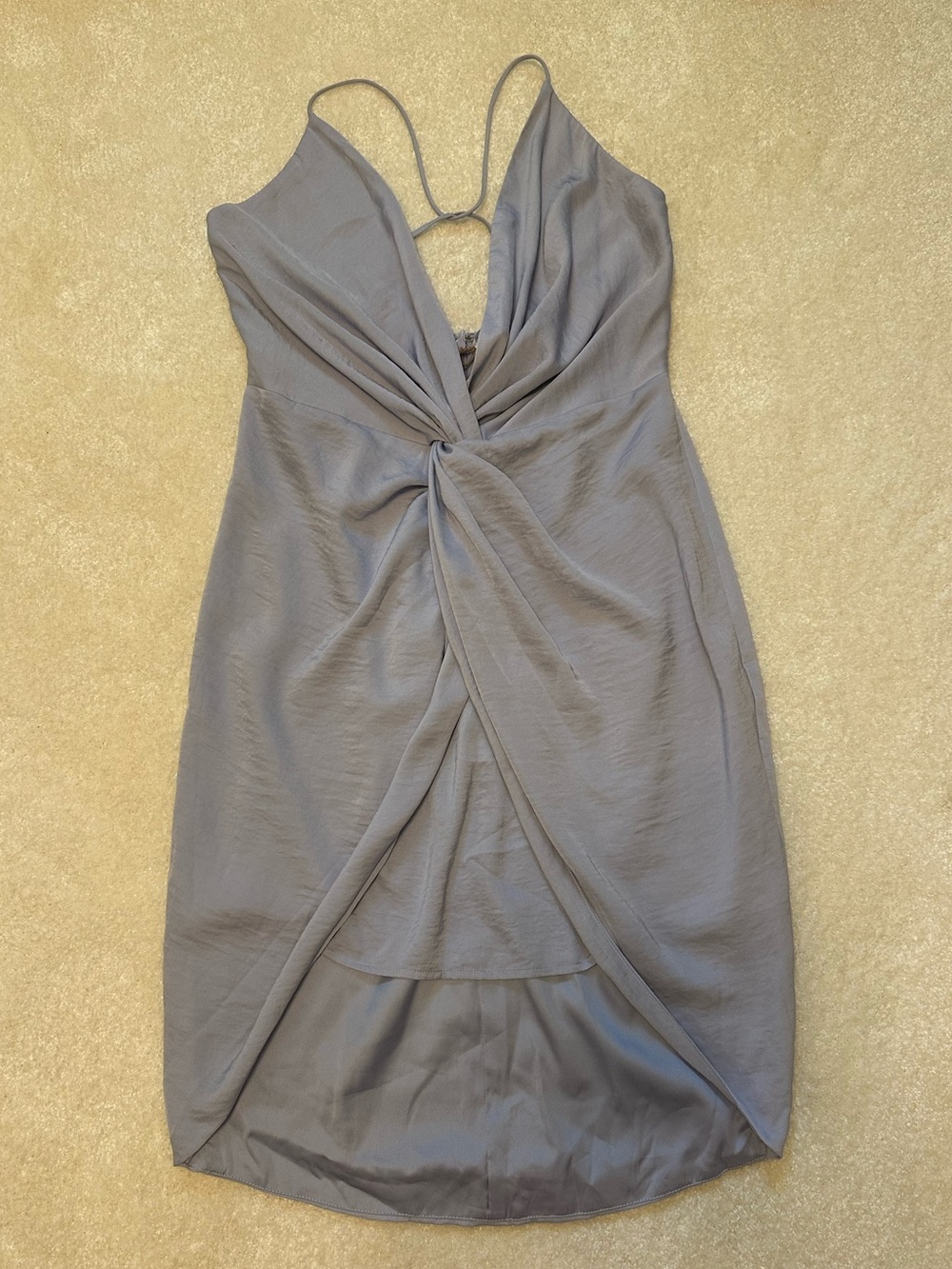 TJD Twist-Front Spaghetti Strap Dress NWT Consignment